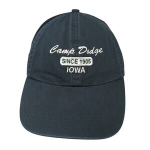 Camp Dodge Since 1905 IOWA Baseball Cap Blue One Size Adjustable Falcons